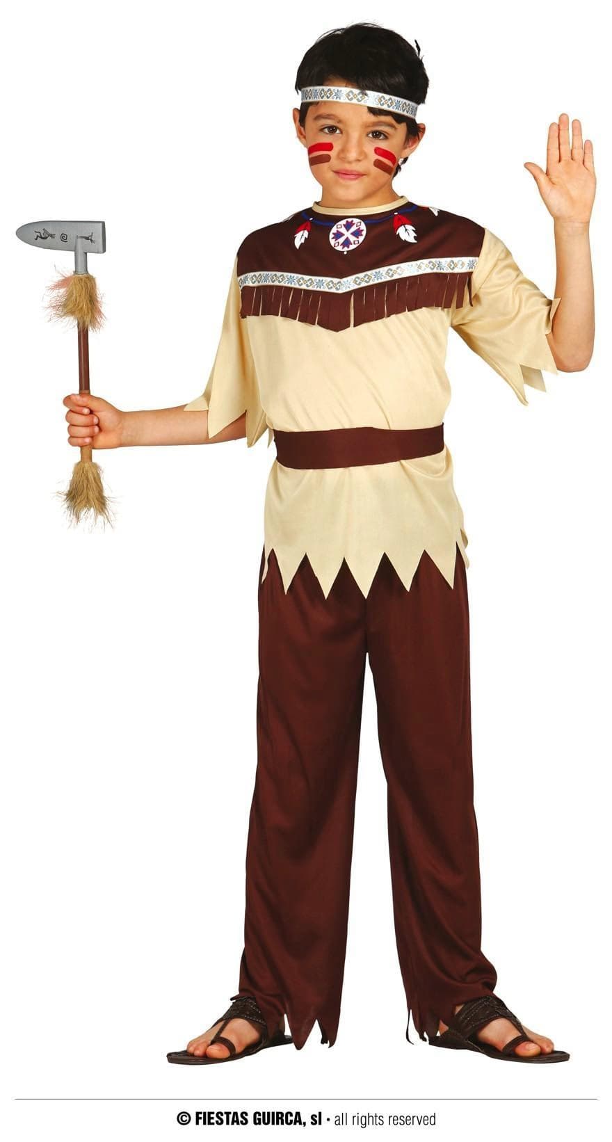 GU indio cherokee, infantil, 10   12 años