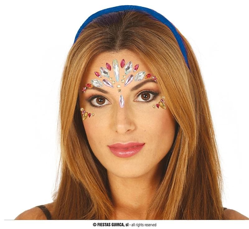 GU joyas faciales adhesivas con estrellas