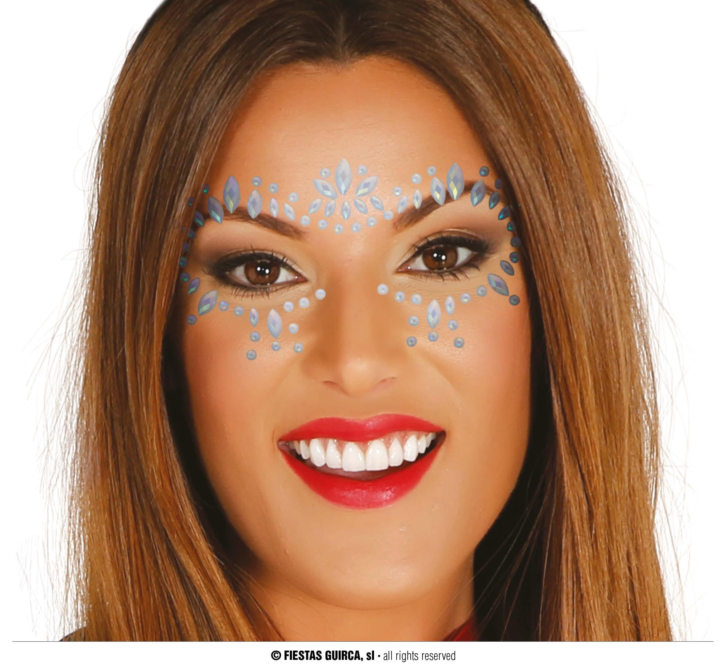 GU joyas faciales adhesivas glow in the dark 1