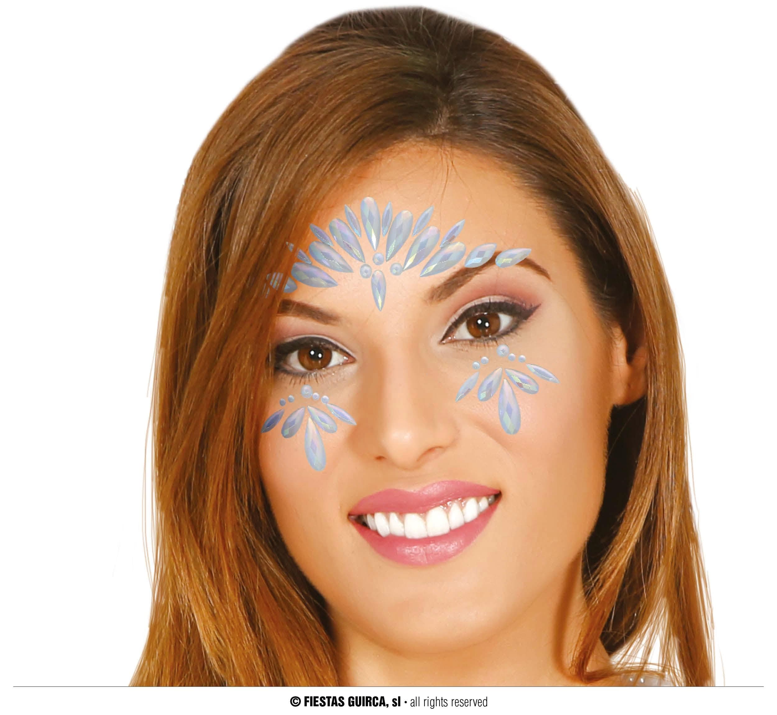 GU joyas faciales adhesivas glow in the dark 2