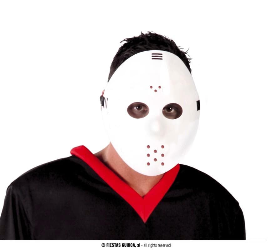 GU mascara hockey blanca pvc