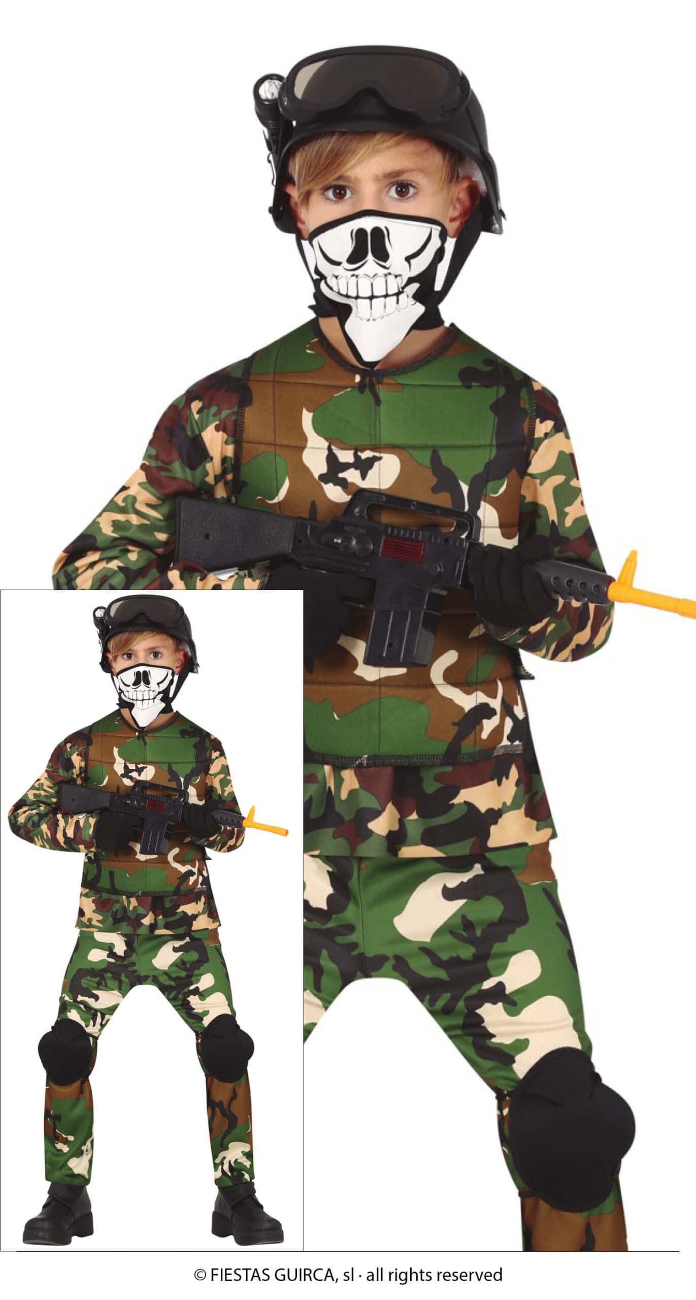 GU militar, infantil, 5   6 años