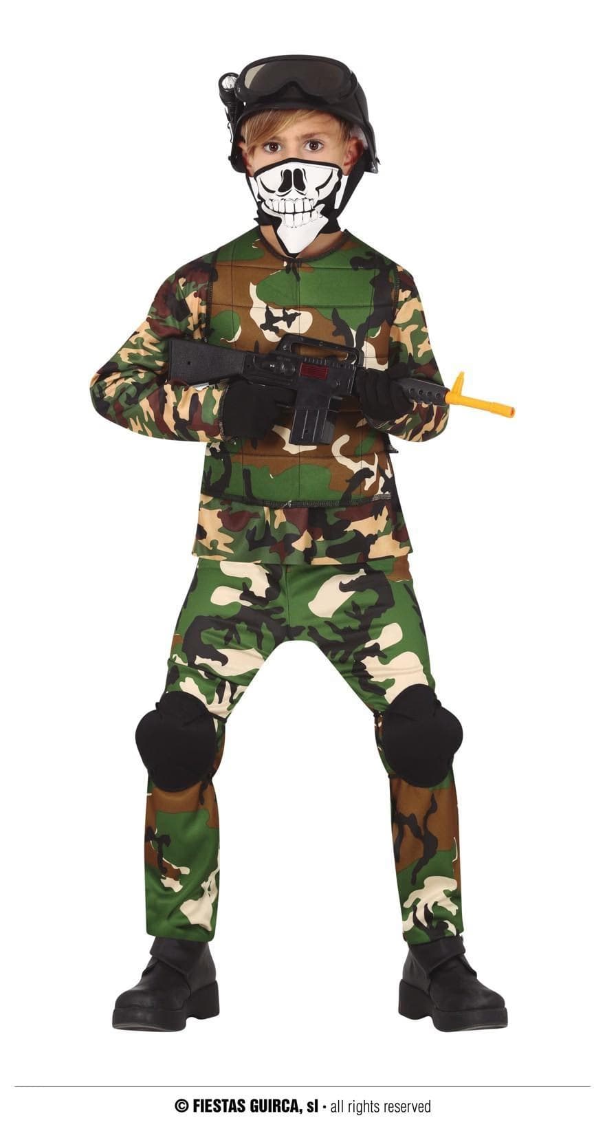 GU militar, infantil, 7   9 años