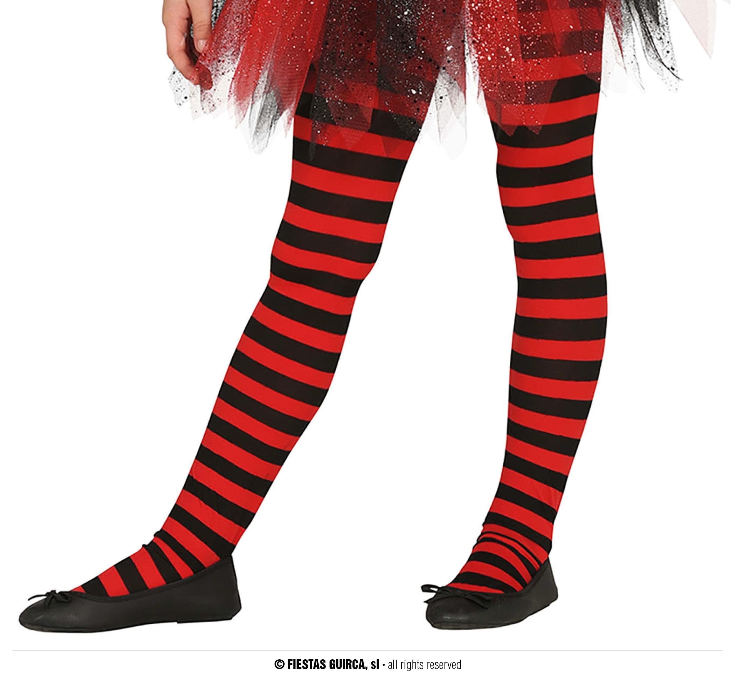 GU pantys rojos rayas 3-6 años