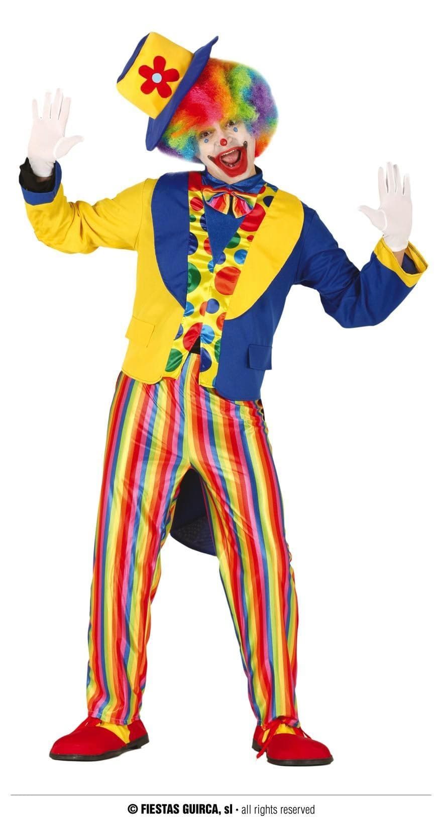 GU payaso adulto 48 50