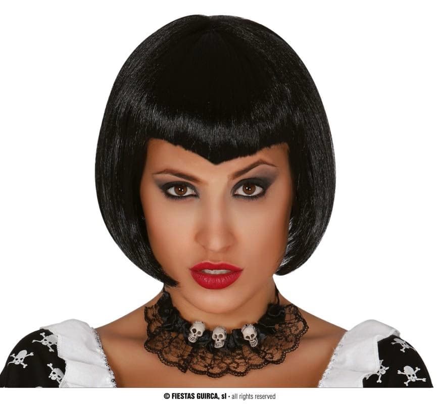 GU peluca vampira en caja