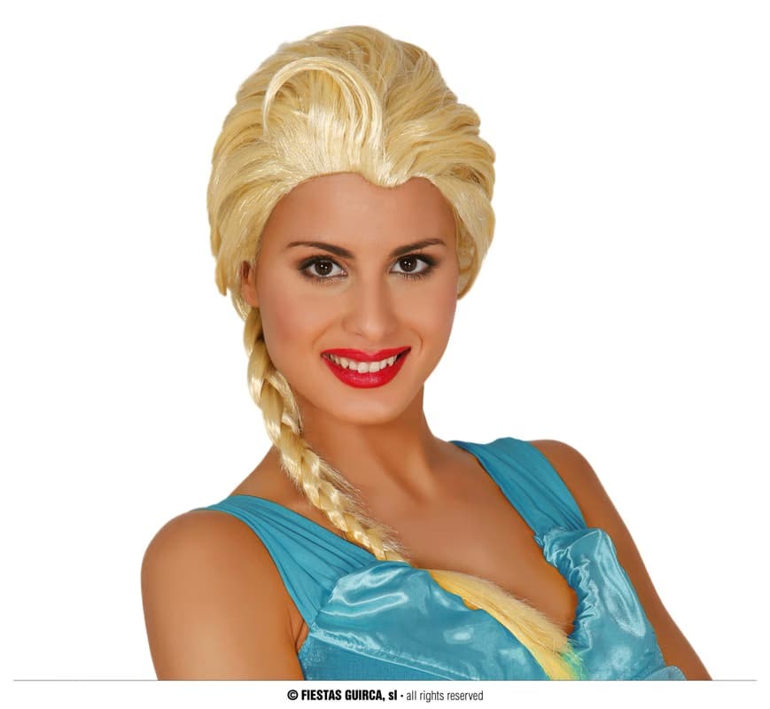 GU peluca princesa escarchada en caja