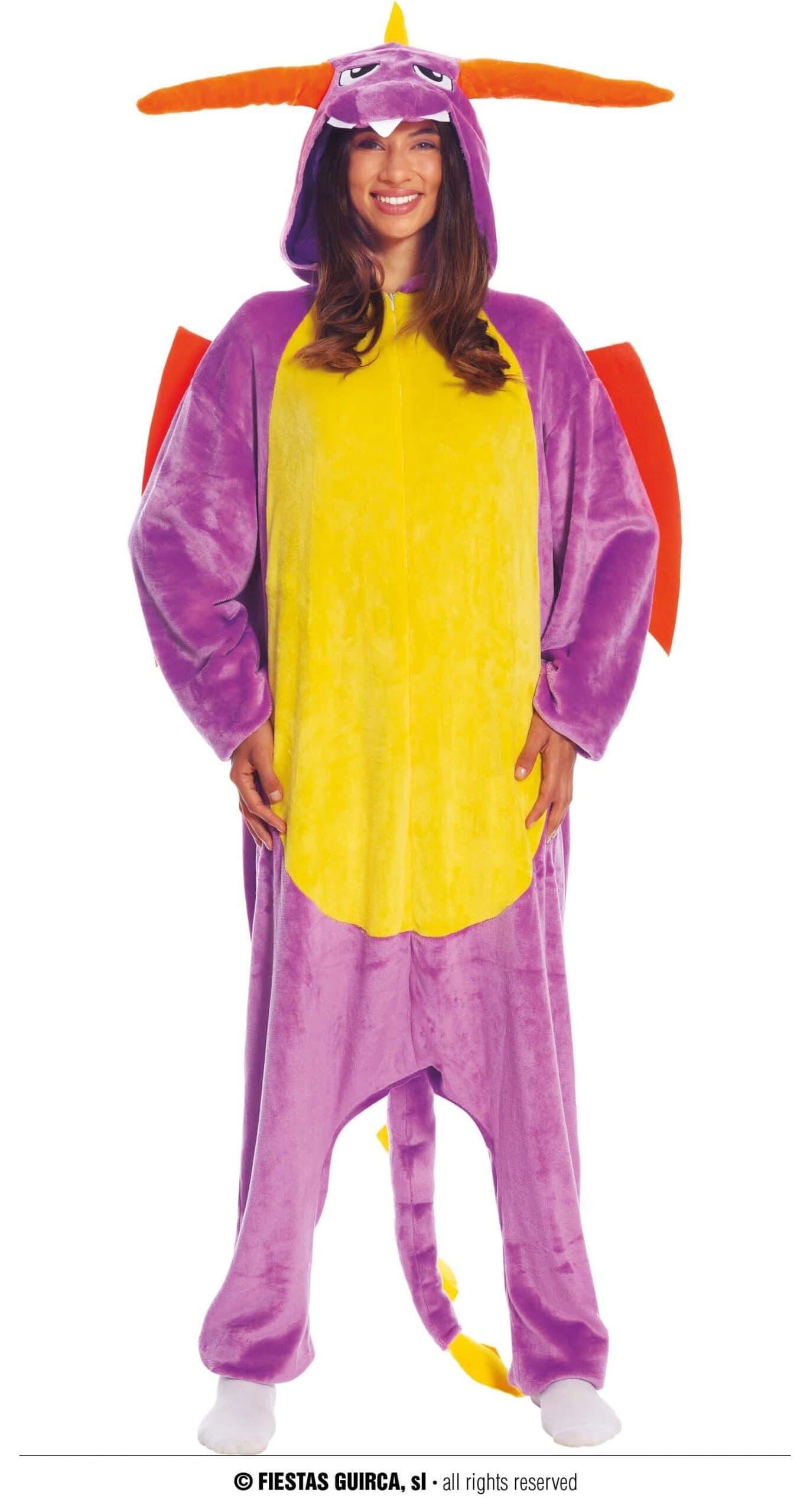 GU kigurumimi dragón, adulta, 42   44 (l)