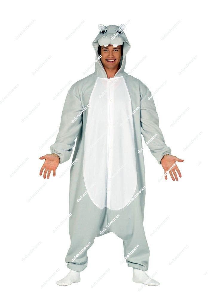 GU kigurumimi hipopótamo, adulto, 52   54 (l)