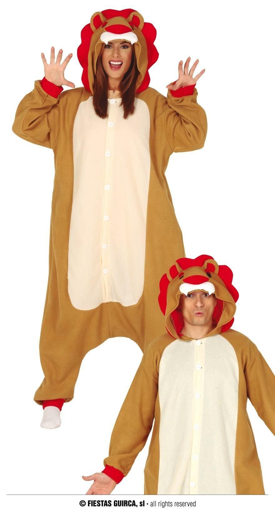 GU kigurumimi león, adulta, 52   54 (l)
