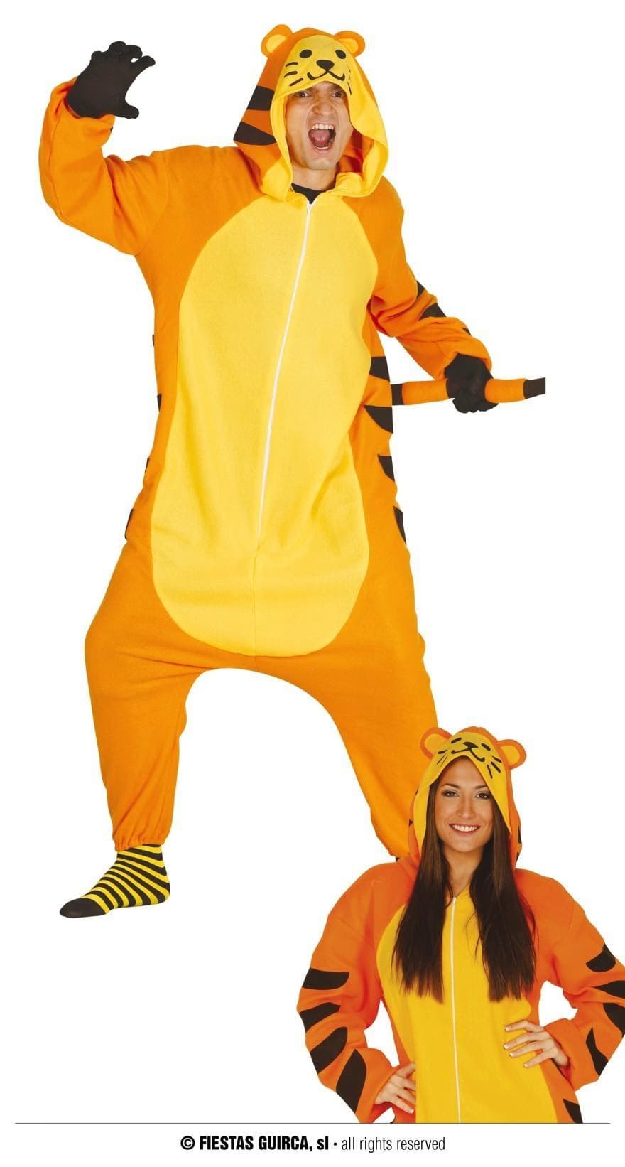 GU kigurumimi tigre, adulta, 42   44 (l)
