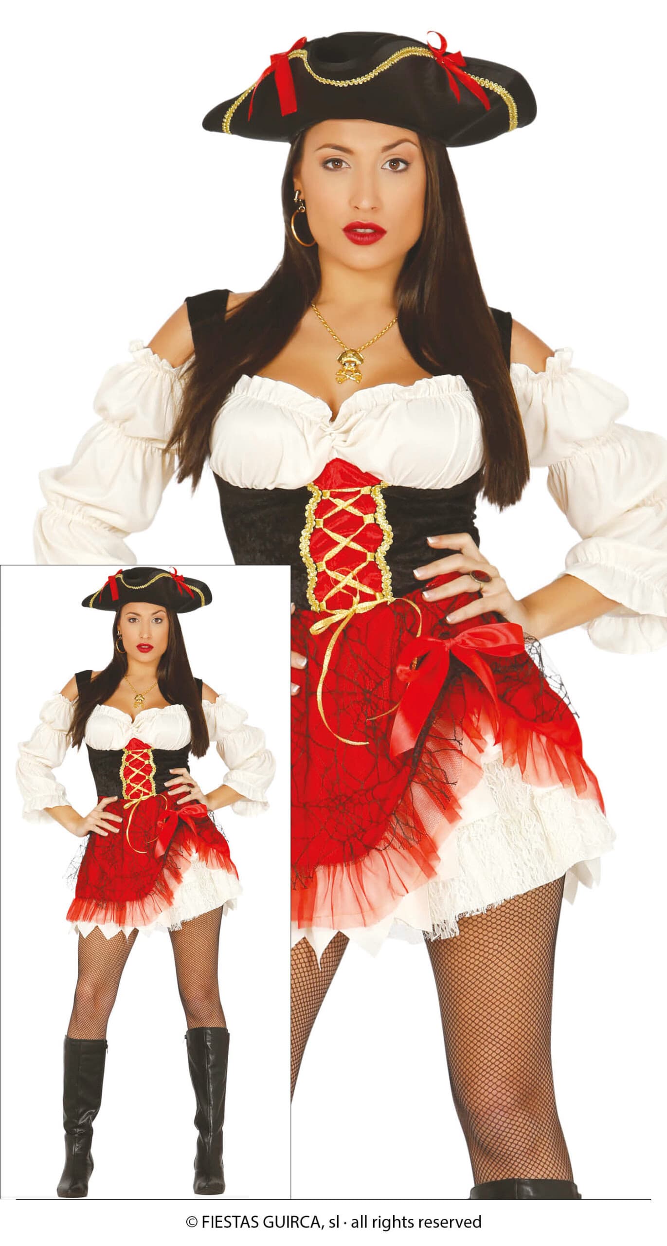GU pirata charlotte, adulta, 38 - 40 (m)
