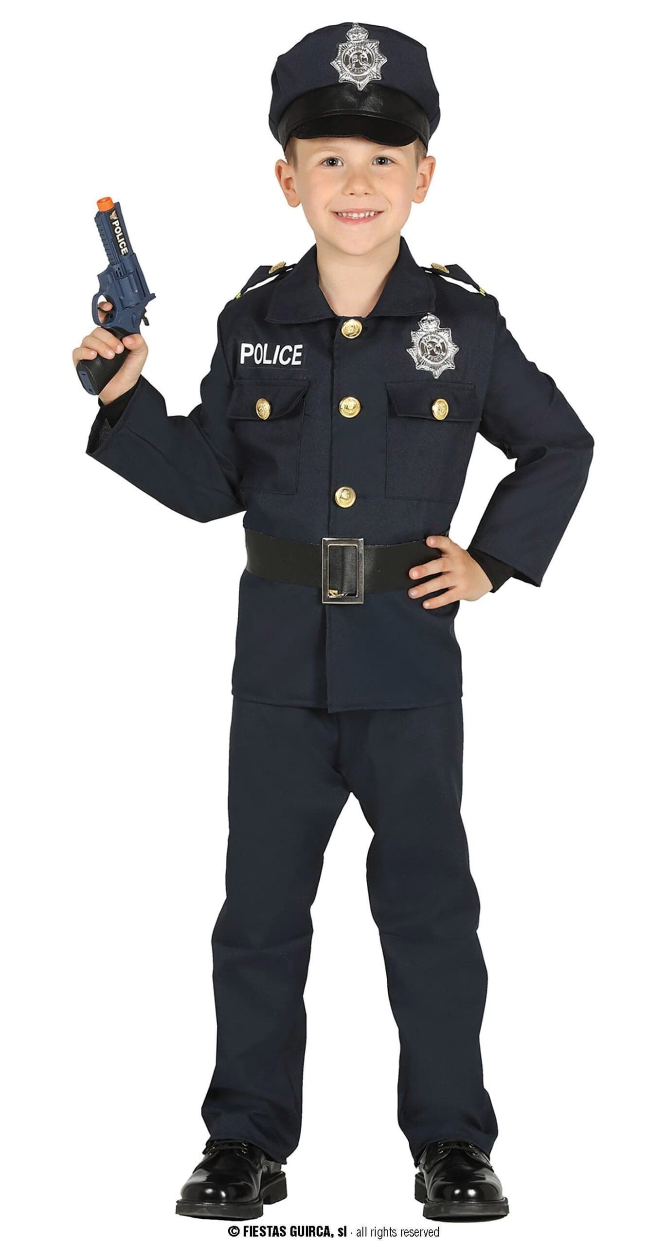 GU policia infantil talla 5-6 años