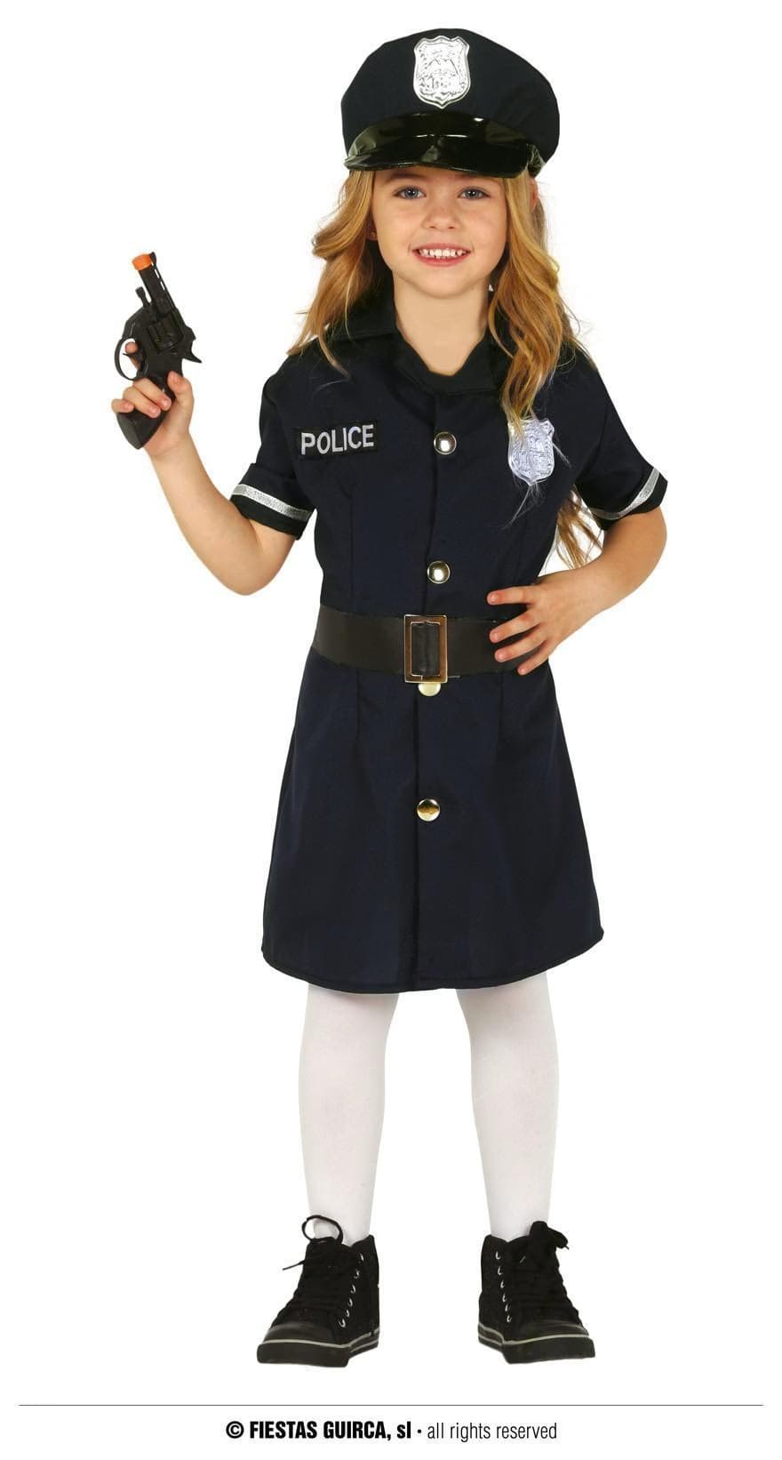 GU policia niña infantil 10 12 años