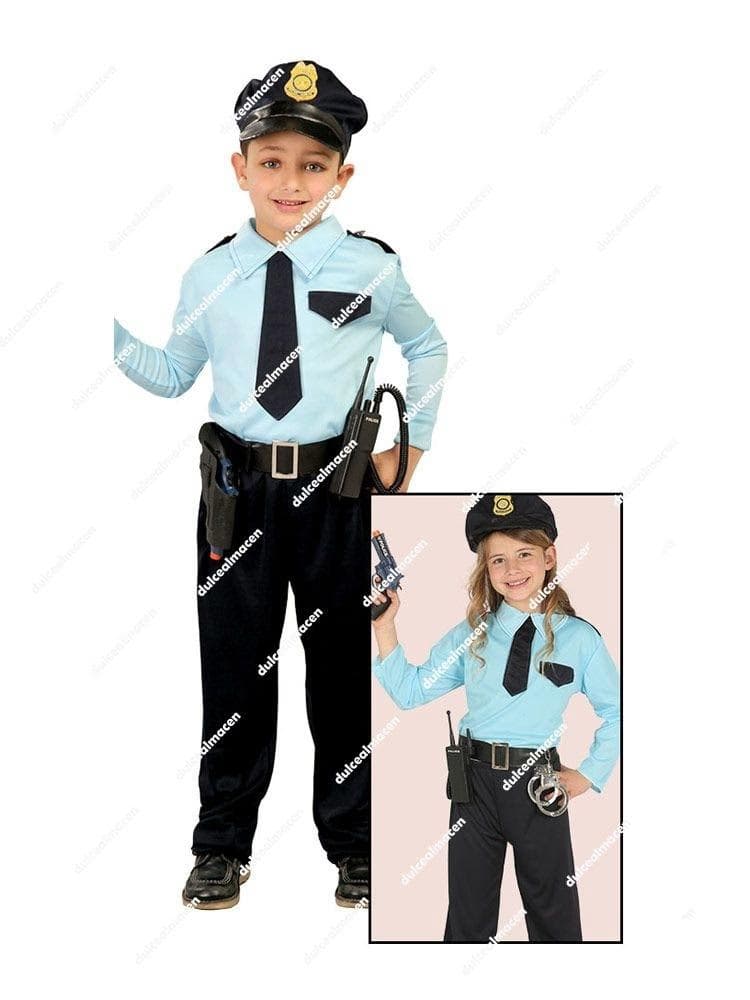 GU policia infantil talla 7-9 años