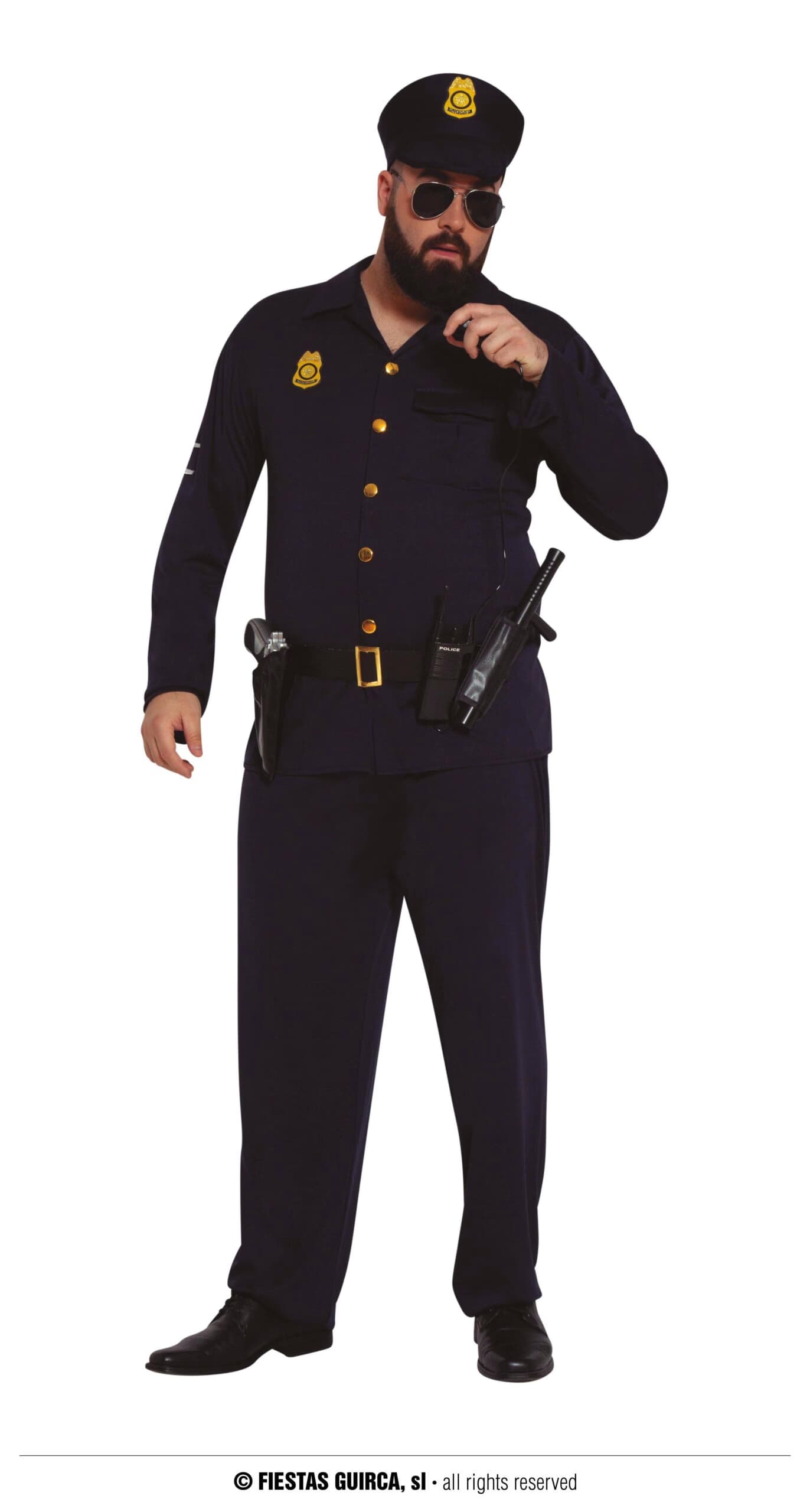 GU policia adulto talla xl 54-56