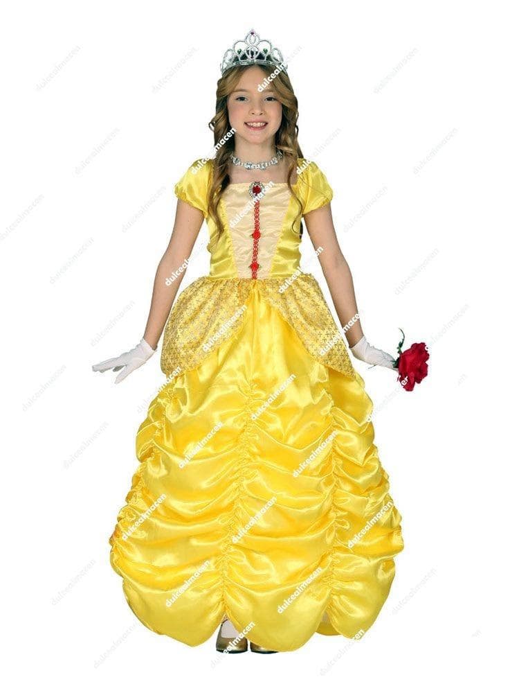 GU princesa amarilla infantil talla 3 4 años