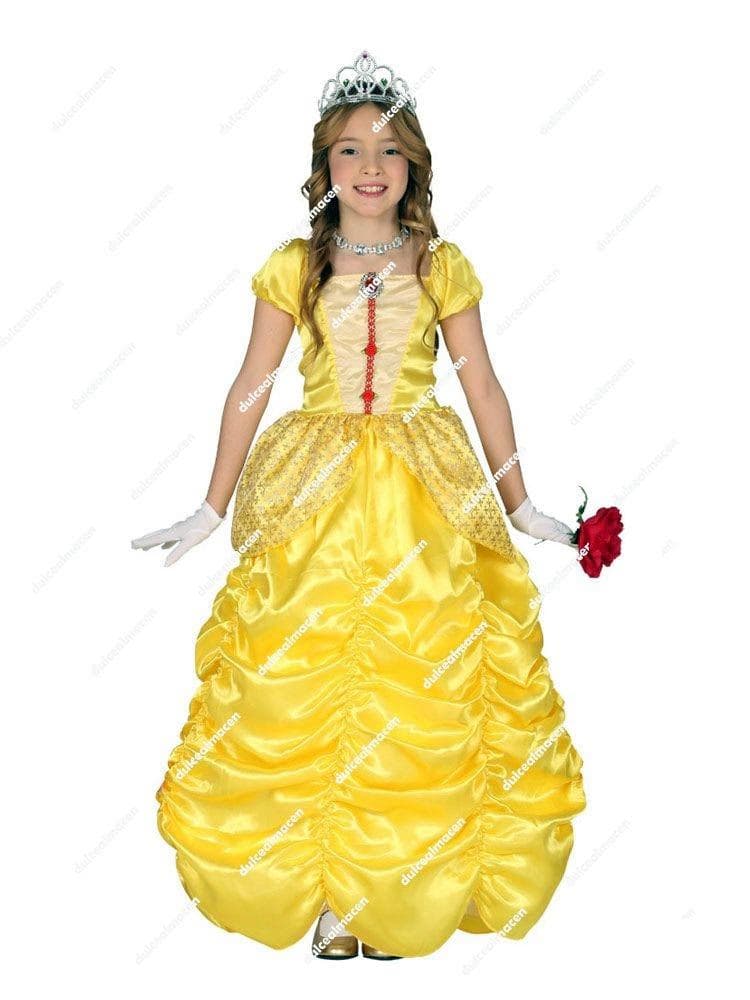 GU princesa amarilla, infantil, 5   6 años