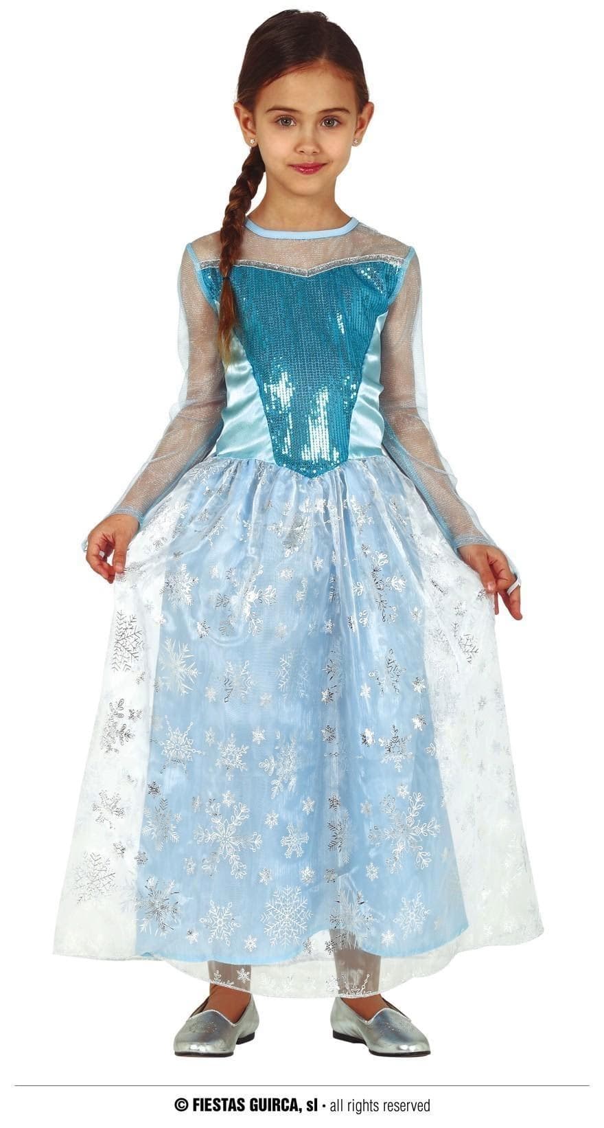 GU princesa nieves infantil 7 9 años