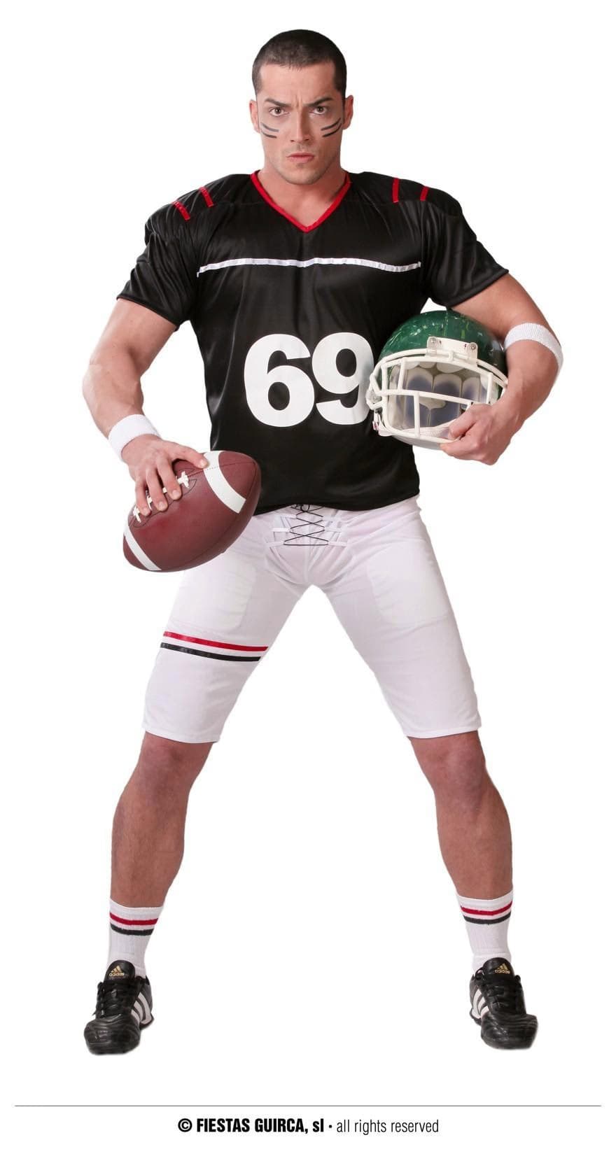GU quarterback adulto talla l 52-54