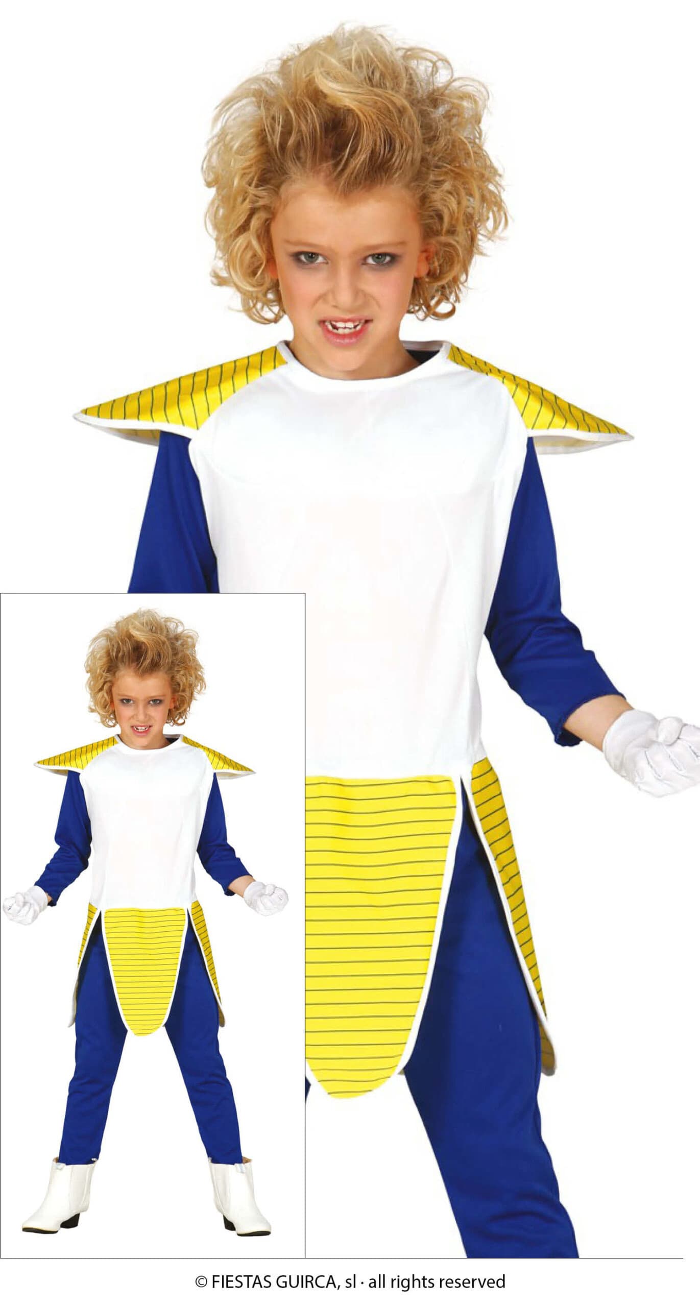 GU samurai espacial, infantil, 7   9 años