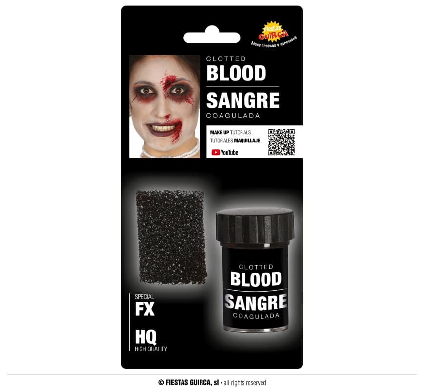 GU sangre coagulada con esponja 15 g