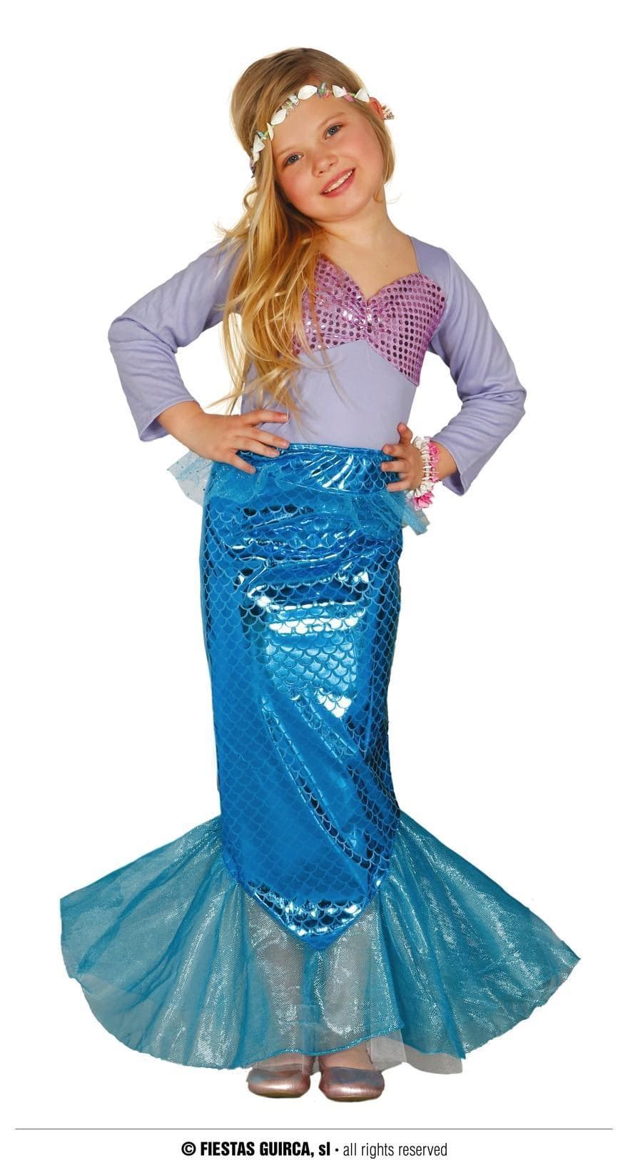 GU sirena infantil talla 7-9 años