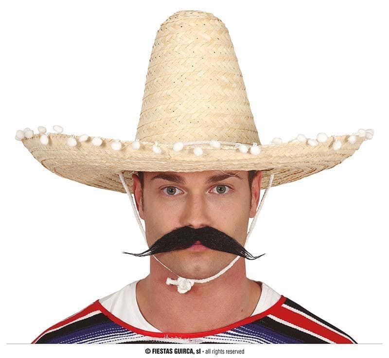 GU sombrero mexicano paja 50 cms. paja