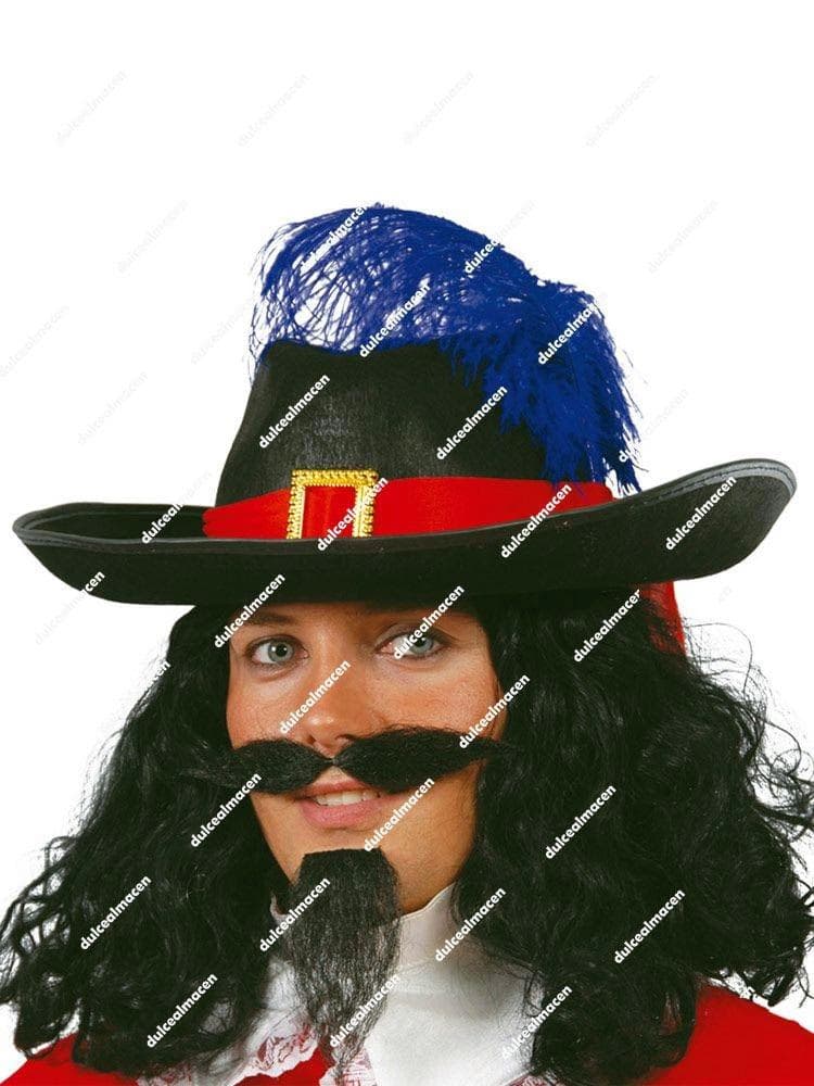 GUI sombrero mosquetero fieltro