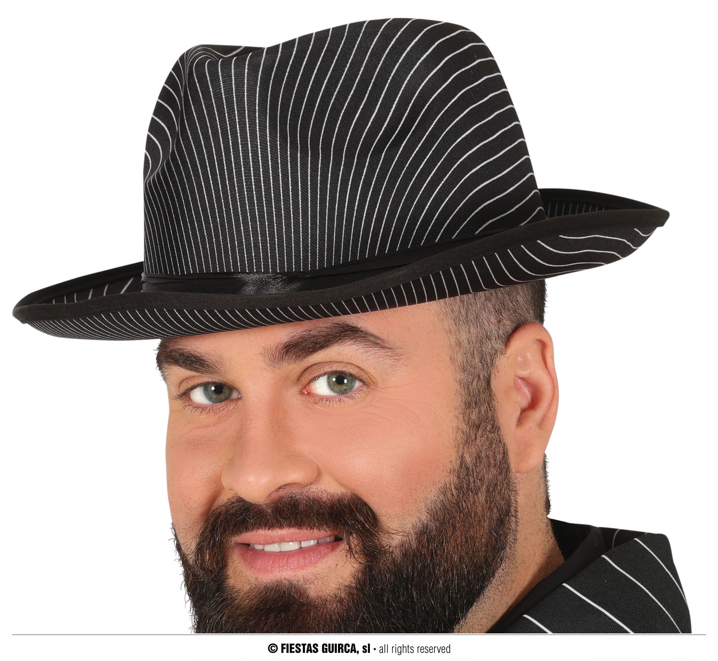 GU gangster rayas negro