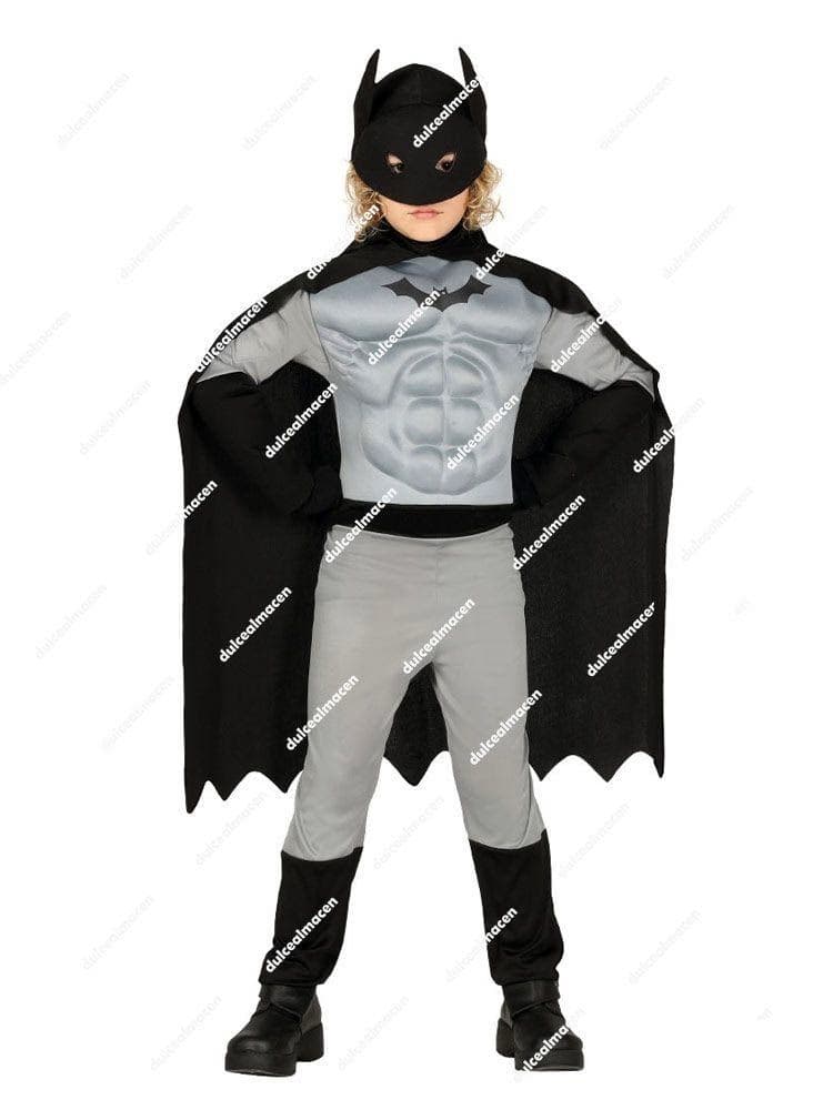 GU superheroe musculoso infantil 5 6 años