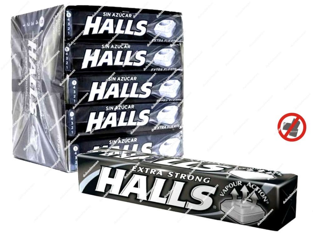 Halls Extra Fuerte 20 uds