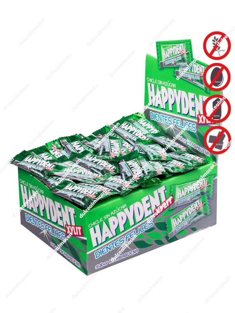 Happydent hierbabuena 200 uds