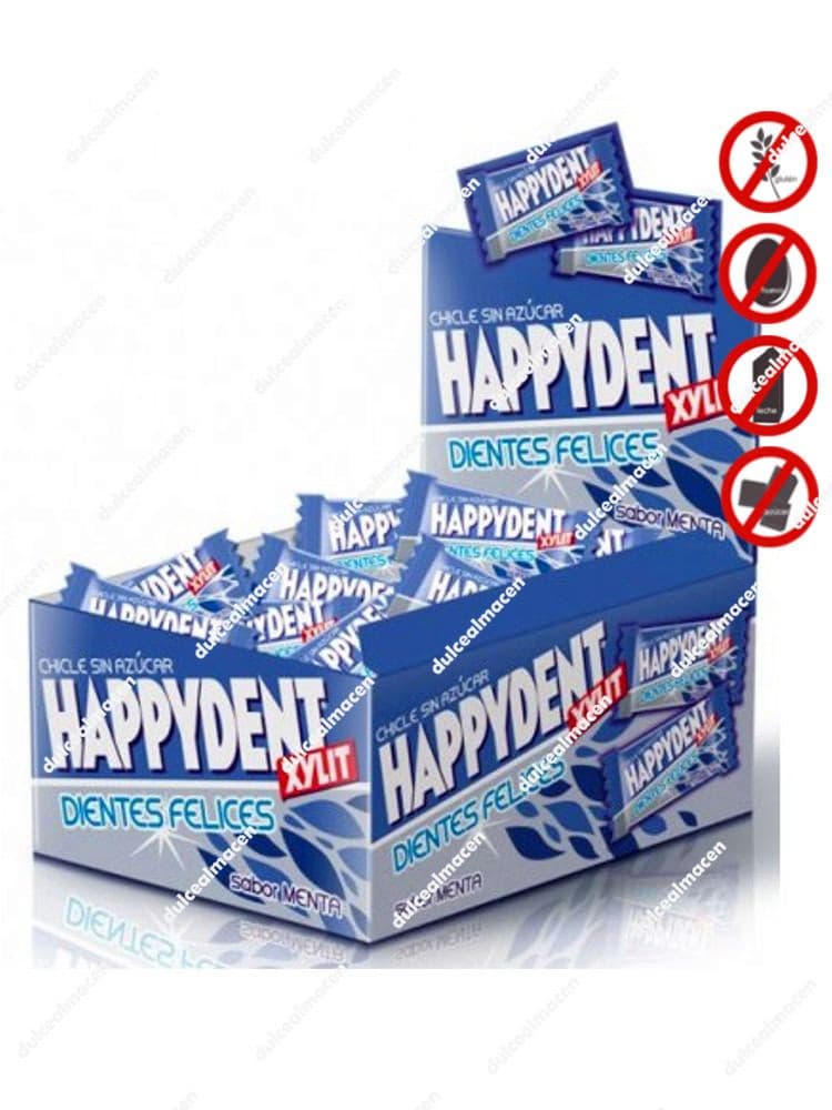 Happydent menta 200 uds