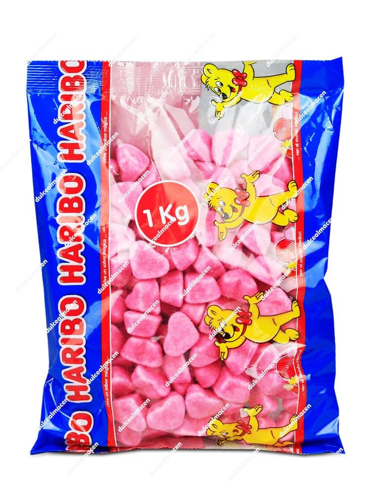 Haribo Corazón Soft Rosa 1 kg