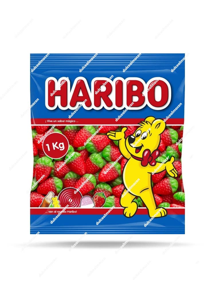 Haribo Fresones Súper Gominolas Fresa 1 kg