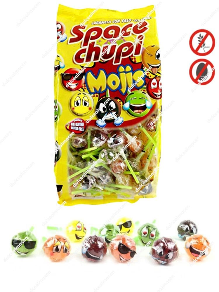 ITV space chupi mojis 100 uds