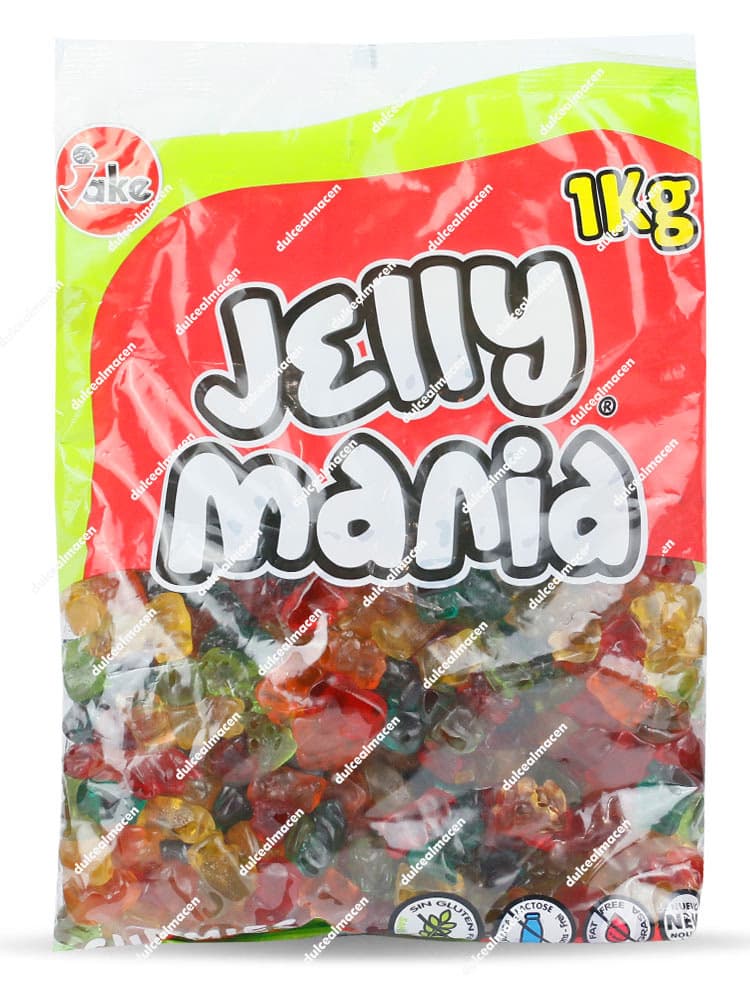 Bolsa de gominolas Jake Mini Osos Brillo 1 kg en Dulcealmacen