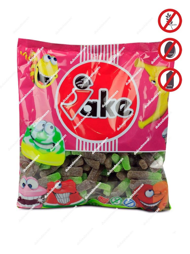 Jake Botellas Cola Verde 250U