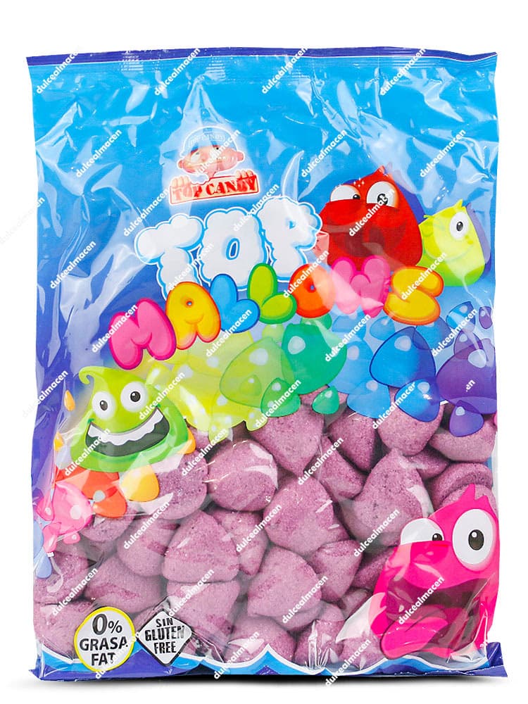 Juan López Top Mallows Nubes Moradas (Bolas de Golf) - Bolsa de 1 kg | Sin Gluten