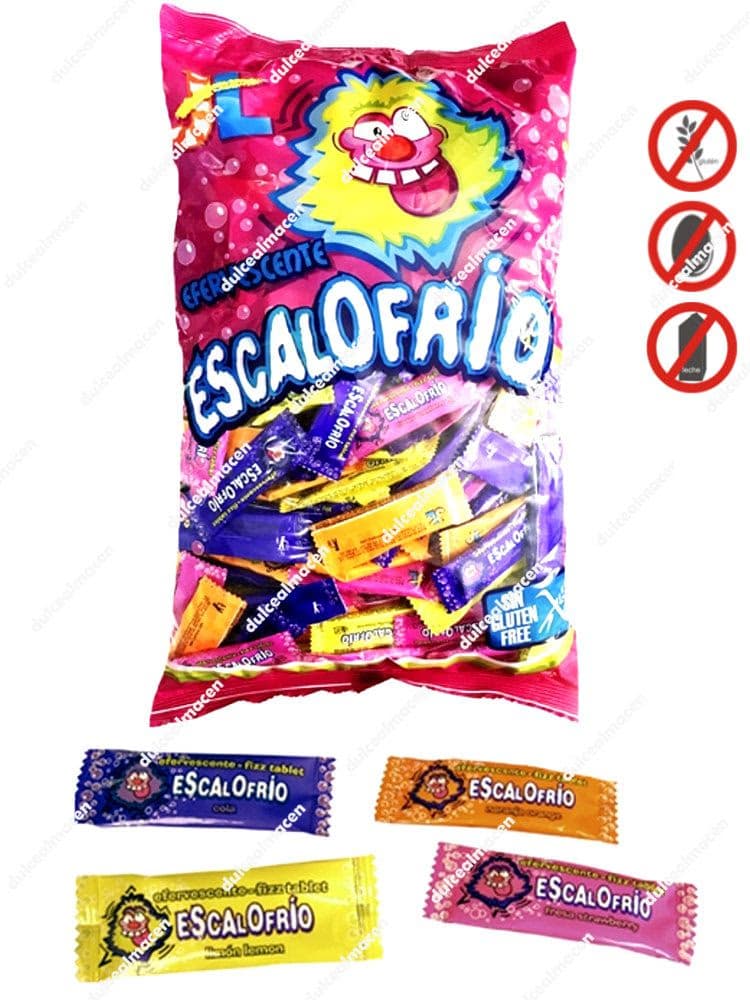 Juan López Escalofrio Caramelos Efervescentes - Bolsa 300 uds | Sin Gluten