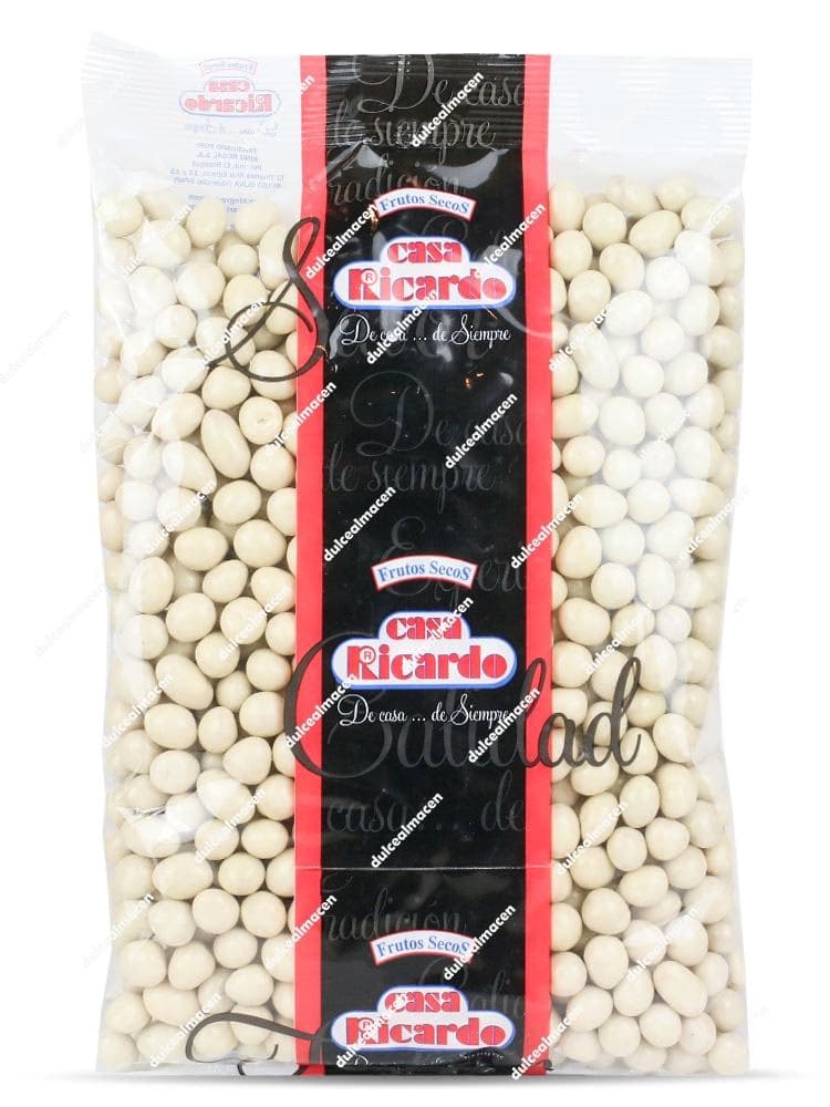 Peanutos King de Cacahuete Recubiertos de Chocolate Blanco 1 kg