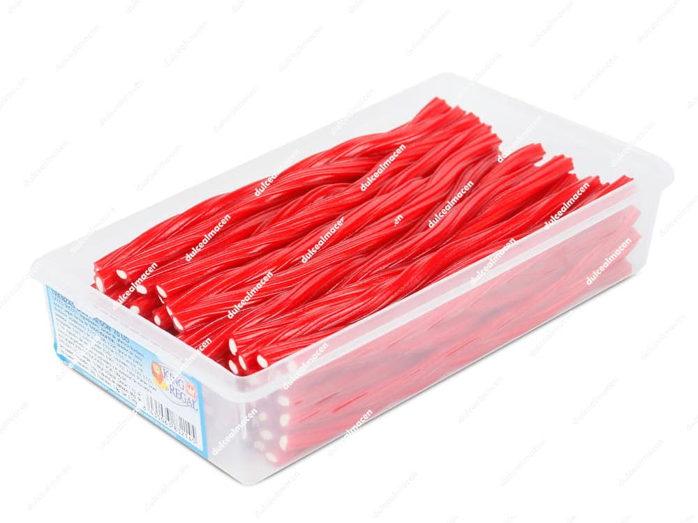 King Regal Trenza Don Freson Gominolas Fresa 70 Unidades