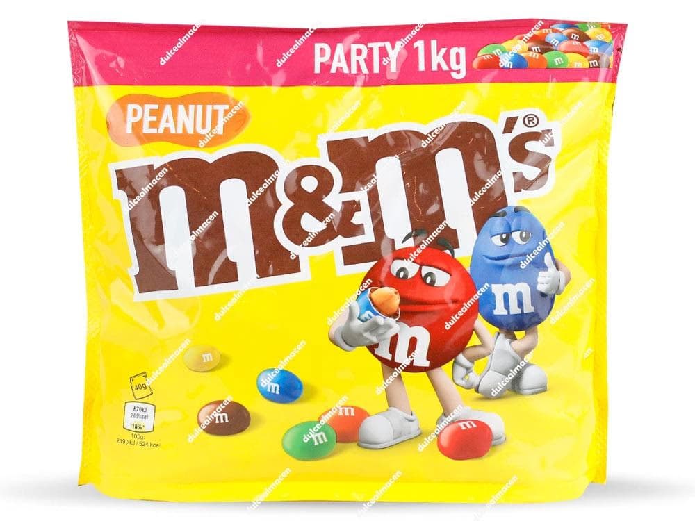 M&M's Cacahuete a Granel 1kg | Chocolate y Crujiente