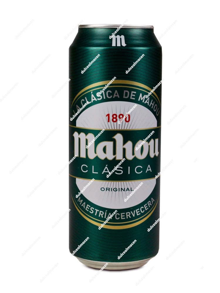 Mahou Clásica Verde Lata 50 cl.