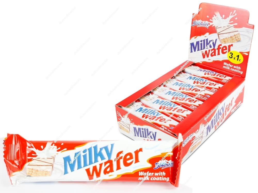 Choco Milky Wafer Barritas 24 Unidades