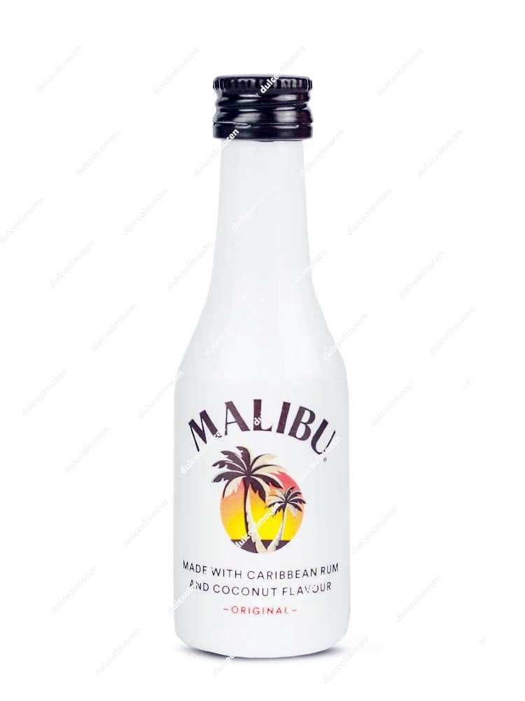 Mini Malibu 50 ml | Botellita de Ron Caribeño