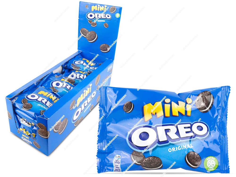 Oreo Mini Galletas Chocolate 20 Unidades Pack