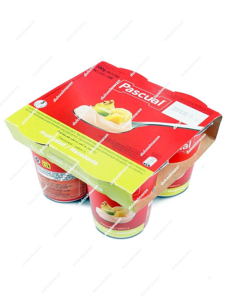 Pascual Yogur Macedonia pack 4 uds