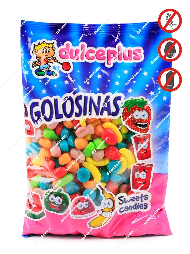 Dulceplus Mini Frutas Brillo 1 kg
